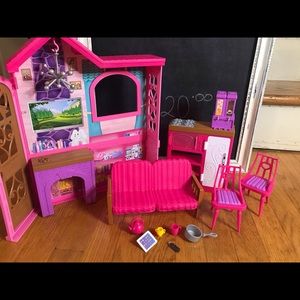 Barbie cabin set